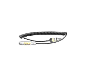 RaceCom Adapter Cable 1-2' IMSA Male to NASCAR Female Coiled Cable